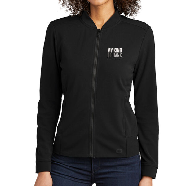 First National Bank - Ladies Hinge Full Zip Thumbnail