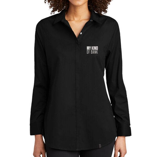 First National Bank - Ladies Commuter Woven Tunic Thumbnail